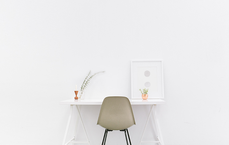 A work table.